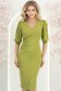 StarShinerS svijetlozelena haljina jersey midi vrsta olovke 2 - StarShinerS.hr
