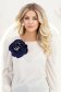 Brosa florala maxi bleumarin 1 - StarShinerS.ro