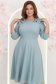 Rochie din voal mint midi in clos cu volanase - StarShinerS 1 - StarShinerS.ro