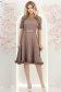 StarShinerS kapučino haljina cloche do koljena tkanine 4 - StarShinerS.hr