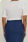 Bluza dama din lurex ivoire cu maneca scurta mulata cu decolteu cazut - StarShinerS 3 - StarShinerS.ro