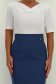 Bluza dama din lurex ivoire cu maneca scurta mulata cu decolteu cazut - StarShinerS 4 - StarShinerS.ro