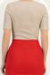 Bluza dama din lurex crem cu maneca scurta mulata cu decolteu cazut - StarShinerS 4 - StarShinerS.ro