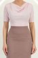 Bluza dama din lurex roz deschis cu maneca scurta mulata cu decolteu cazut - StarShinerS 5 - StarShinerS.ro
