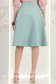 Fusta din stofa mint midi in clos cu buzunare - StarShinerS 5 - StarShinerS.ro