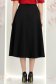 Fusta din stofa neagra midi in clos - StarShinerS 4 - StarShinerS.ro