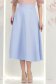 Fusta din stofa albastru deschis  midi in clos - StarShinerS 4 - StarShinerS.ro