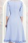 StarShinerS světle modrá šaty zvonový skleník přes koleno elastická látka 6 - StarShinerS.cz