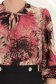 Bluza din viscoza roz cu croi larg cu volanase la maneca - StarShinerS 3 - StarShinerS.ro