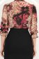 Bluza din viscoza roz cu croi larg cu volanase la maneca - StarShinerS 5 - StarShinerS.ro