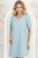 Rochie din stofa mint scurta cu croi larg si guler- StarShinerS 2 - StarShinerS.ro