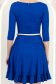 Rochie din jersey albastra scurta in clos cu accesoriu tip curea - StarShinerS 7 - StarShinerS.ro