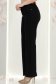 Blugi negri lungi cu croi drept si accesoriu tip curea 3 - StarShinerS.ro