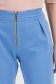 Pantaloni din stofa albastru-deschis lungi drepti cu buzunare laterale- StarShinerS 4 - StarShinerS.ro