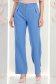 Pantaloni din stofa albastru-deschis lungi drepti cu buzunare laterale- StarShinerS 5 - StarShinerS.ro
