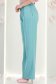 Pantaloni din stofa turcoaz lungi drepti cu buzunare laterale- StarShinerS 5 - StarShinerS.ro