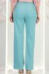 Pantaloni din stofa turcoaz lungi drepti cu nasturi decorativi aurii- StarShinerS 4 - StarShinerS.ro