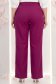 Pantaloni din stofa zmeura lungi drepti cu buzunare laterale- StarShinerS 2 - StarShinerS.ro