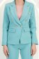 Sacou din stofa turcoaz cu un croi cambrat si nasturi decorativi aurii- StarShinerS 6 - StarShinerS.ro