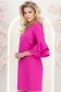 StarShinerS fuchsiová šaty široké elastická látka krátký 3 - StarShinerS.cz