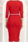StarShinerS crven haljina vrsta olovke midi modal 7 - StarShinerS.hr