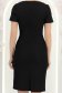StarShinerS černá šaty typ tužky elastická látka krátký 7 - StarShinerS.cz