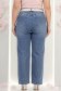 Blugi albastri wide leg cu buzunare laterale si accesoriu tip curea 2 - StarShinerS.ro