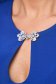Rochie din stofa elastica rochie albastra midi tip creion - StarShinerS 7 - StarShinerS.ro