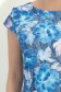Rochie din stofa albastra scurta cu un croi drept si imprimeu- StarShinerS 4 - StarShinerS.ro
