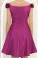Rochie scurta cu sclipici in clos cu volanase - StarShinerS 5 - StarShinerS.ro
