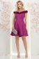 Rochie scurta cu sclipici in clos cu volanase - StarShinerS 3 - StarShinerS.ro
