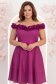 Rochie scurta cu sclipici in clos cu volanase - StarShinerS 1 - StarShinerS.ro