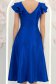 Rochie albastra cu sclipici midi in clos cu volanase - StarShinerS 7 - StarShinerS.ro