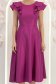 Rochie zmeura cu sclipici midi in clos cu volanase - StarShinerS 6 - StarShinerS.ro