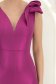 Rochie zmeura cu sclipici midi tip creion cu volanase - StarShinerS 5 - StarShinerS.ro