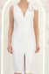 Rochie ivoire cu sclipici midi tip creion cu volanase - StarShinerS 6 - StarShinerS.ro