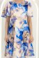 Rochie albastra midi in clos cu mâneci tip fluture - StarShinerS 5 - StarShinerS.ro