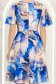 Rochie albastra midi in clos cu mâneci tip fluture - StarShinerS 6 - StarShinerS.ro