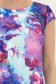 Rochie mov scurta cu un croi drept si imprimeu- StarShinerS 4 - StarShinerS.ro
