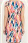 Rochie roz scurta cu un croi drept si imprimeu- StarShinerS 6 - StarShinerS.ro