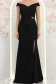 Rochie neagra lunga tip sirenă cu umeri goi- StarShinerS 3 - StarShinerS.ro