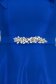 Cordon decorativ albastru cu sclipici si pietre strass - StarShinerS 1 - StarShinerS.ro