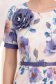 Rochie crem midi in clos cu accesoriu tip curea si brosa florala - StarShinerS 4 - StarShinerS.ro