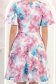 Rochie roz deschis midi in clos cu mâneci tip fluture - StarShinerS 6 - StarShinerS.ro