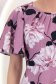 Rochie lila midi in clos cu mâneci tip fluture - StarShinerS 4 - StarShinerS.ro