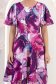 Rochie mov midi in clos cu mâneci tip fluture - StarShinerS 5 - StarShinerS.ro