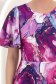 Rochie mov midi in clos cu mâneci tip fluture - StarShinerS 4 - StarShinerS.ro