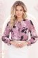 Bluza din viscoza lila cu croi larg si volanase la maneca - StarShinerS 1 - StarShinerS.ro