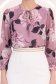 Bluza din viscoza lila cu croi larg si volanase la maneca - StarShinerS 4 - StarShinerS.ro