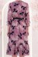 Rochie lila midi in clos cu elastic in talie si curea detasabila - StarShinerS 3 - StarShinerS.ro